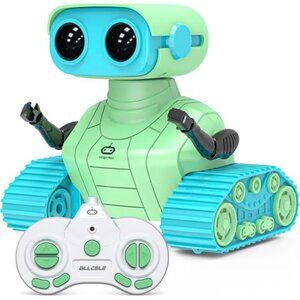 Robot Toys, Rechargeable RC Robots for Kids Boys, Remote Control Toy with Music